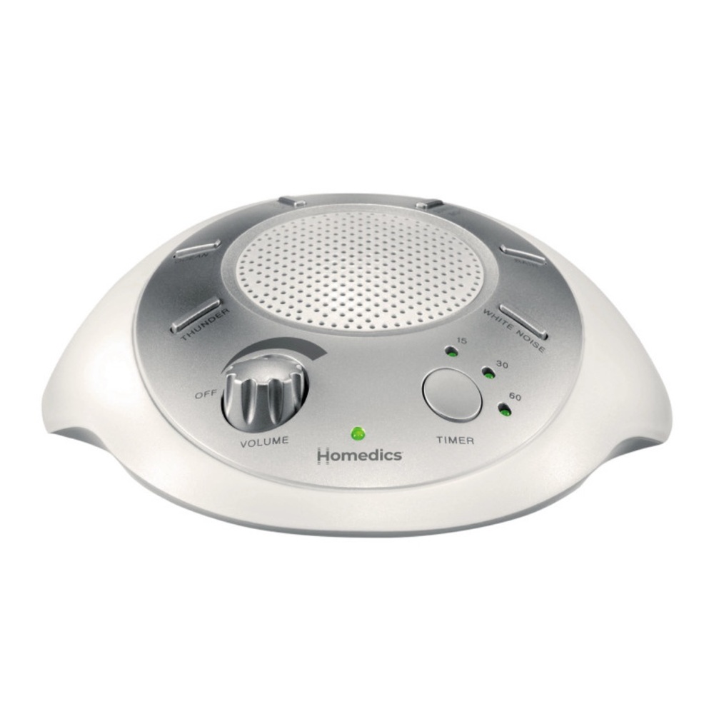 Homedics Compact SoundSpa Sound Machine 6 Soothing Sounds and Cable
